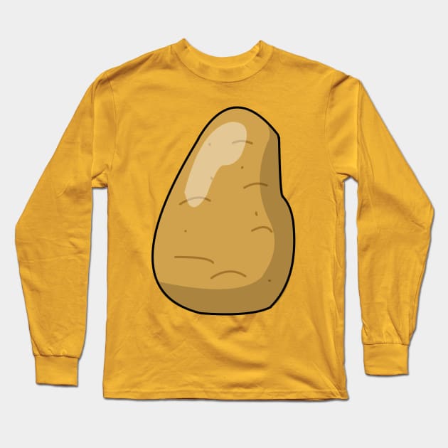 Potato Long Sleeve T-Shirt by JacCal Brothers